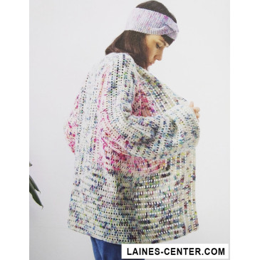 Modèle de Veste Luxury Hand-Dyed Happiness