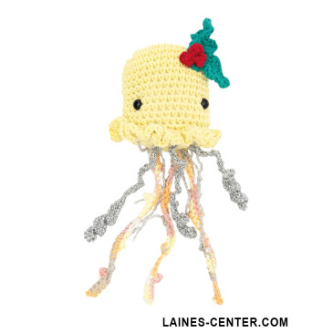 Modèle de Méduse en Ricorumi