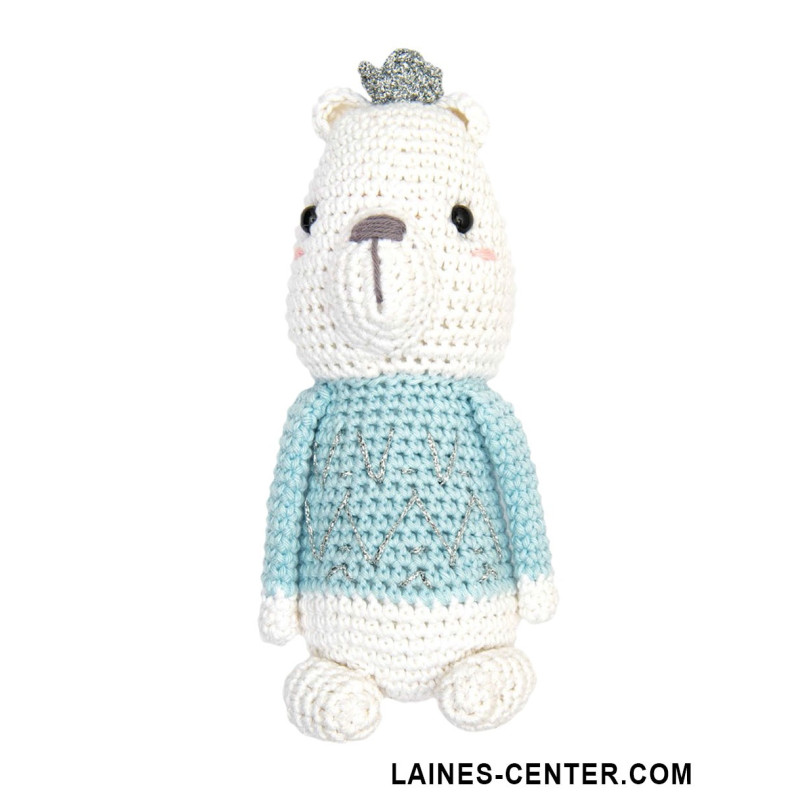 Modèle d'Ours polaire en Ricorumi