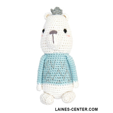 Modèle d'Ours polaire en Ricorumi