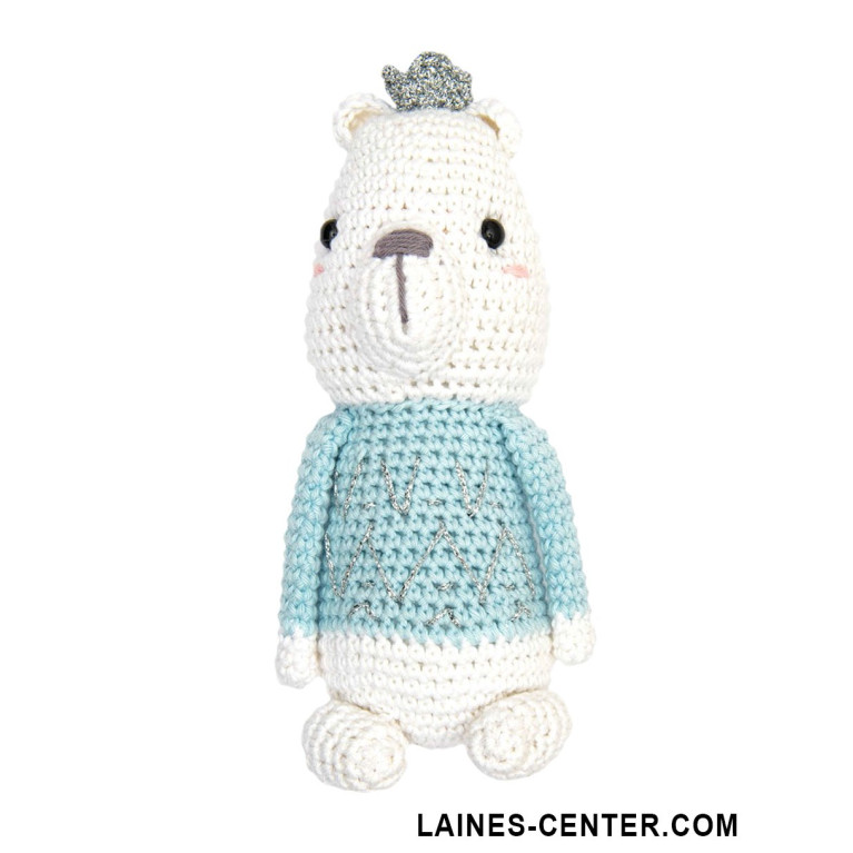 Modèle d'Ours polaire en Ricorumi