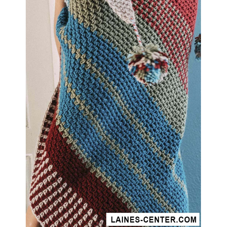 Modèle de Châle Merino Aran