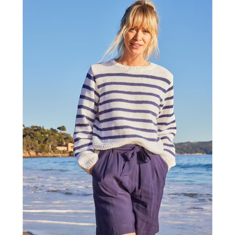 Modèle pull Apolline en Phil Green - Format PDF