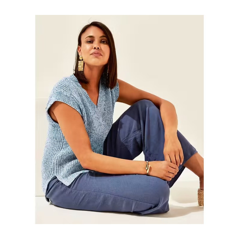 Modèle pull Audrey en Phil Berlingot - Format PDF