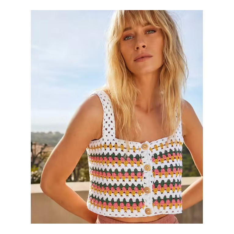 Modèle Débardeur Fabricia en Phil Ecocoton