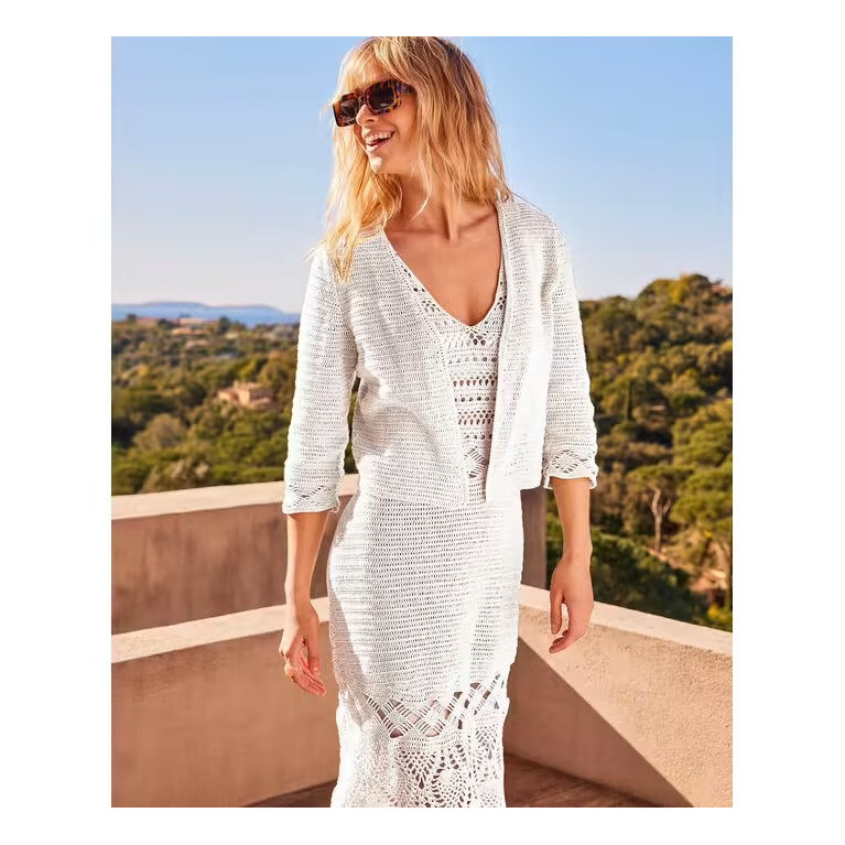 Modèle Gilet Franciska en Phil Perle 5 - Format PDF