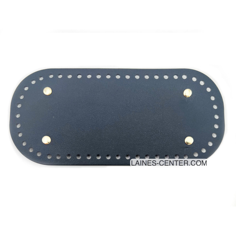 Fond de sac en cuir rectangulaire moyen