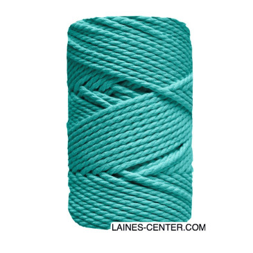 Macramé 3mm esmeralda