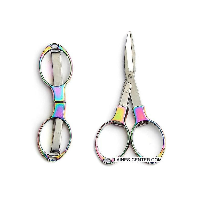 Ciseaux pliants arc-en-ciel