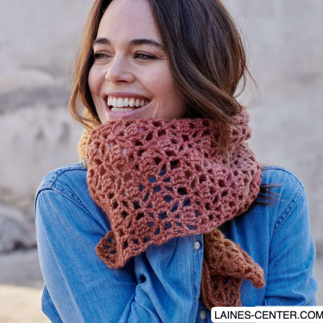 Kit écharpe Angelo - crochet