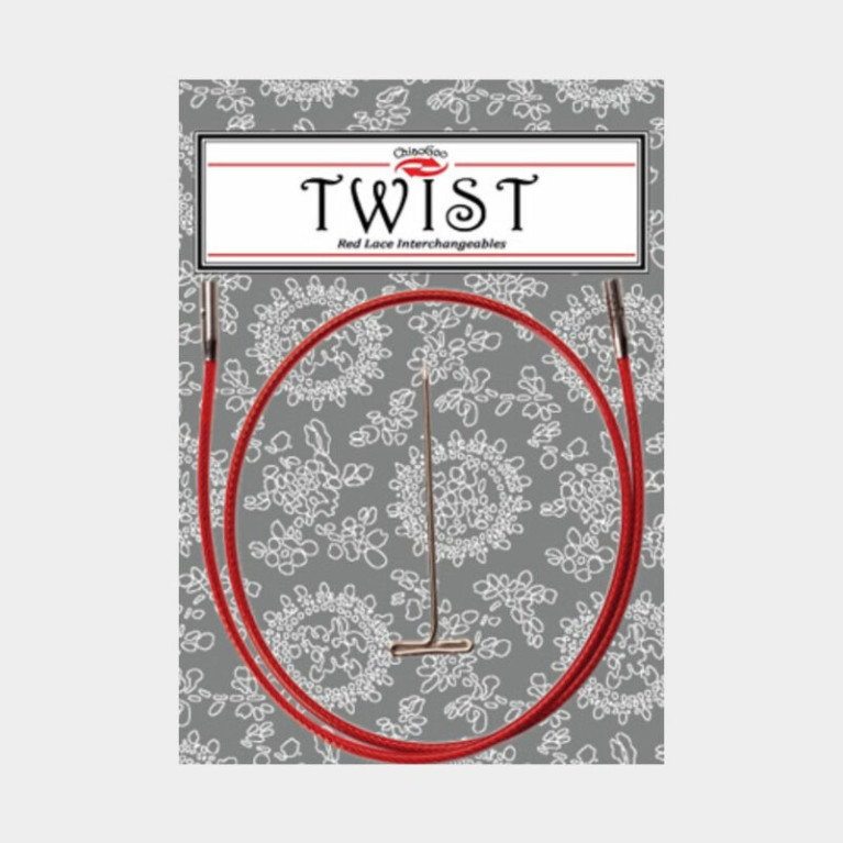 Câbles Twist Small pour aiguilles interchangeables ChiaoGoo