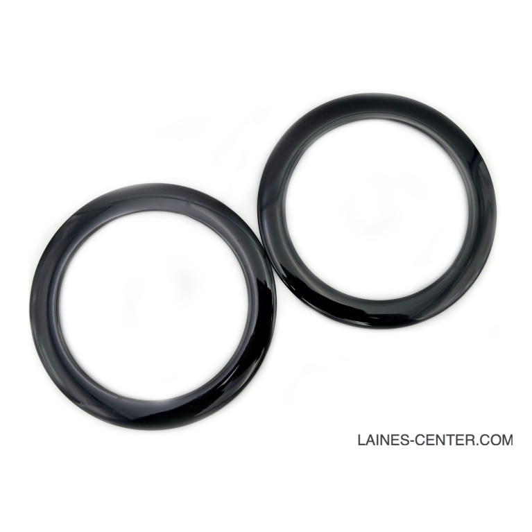 Poignée ronde résine 15,5cm