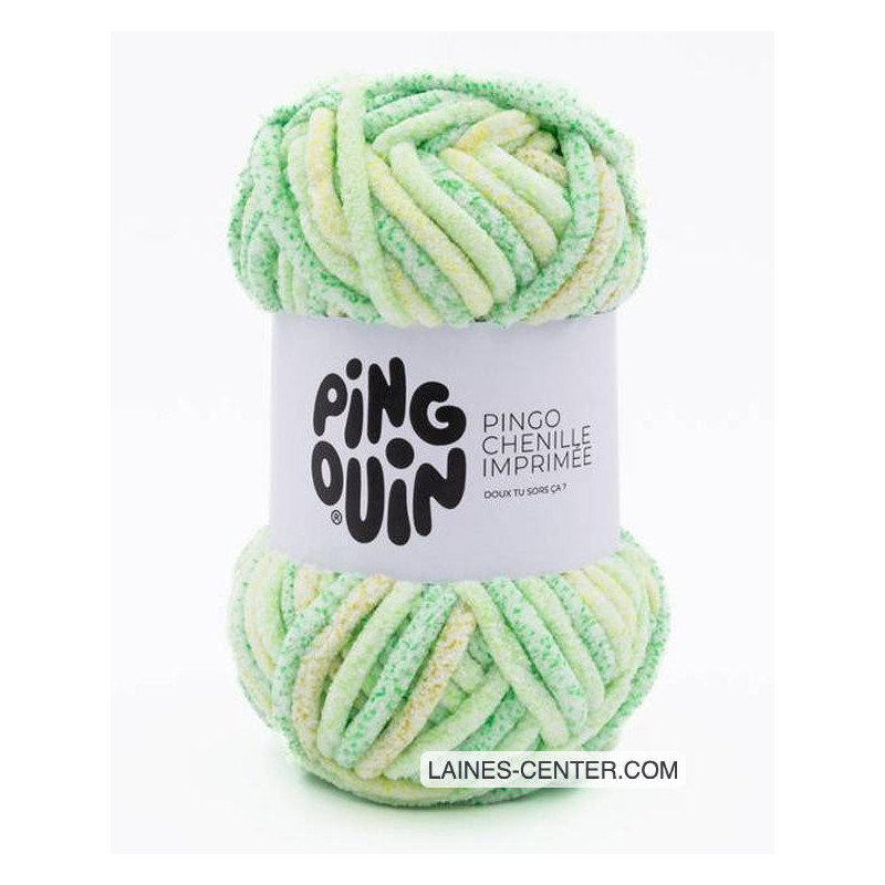 Pingo Chenille Imprimée Vegetal