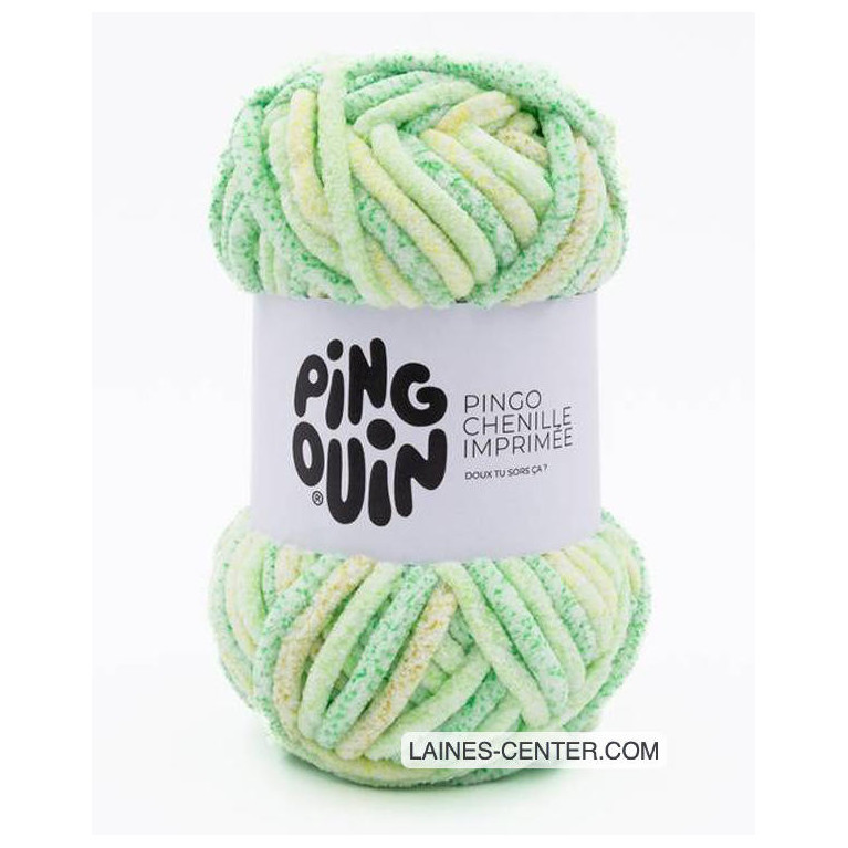 Pingo Chenille Imprimée Vegetal