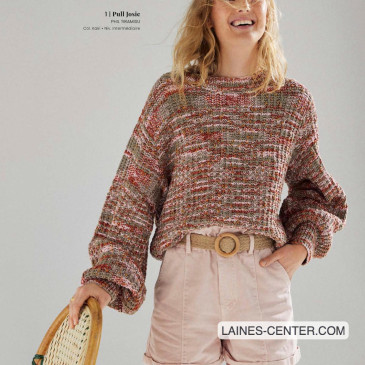 Modèle PDF - Pull Femme Josie - Tricot