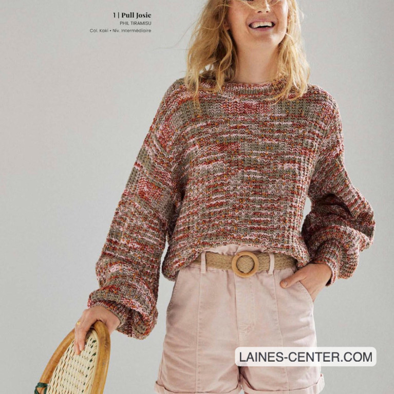 Modèle PDF - Pull Femme Josie - Tricot