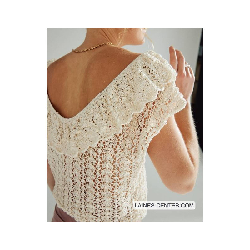 Modèle PDF - Debardeur Femme Nelly - Tricot