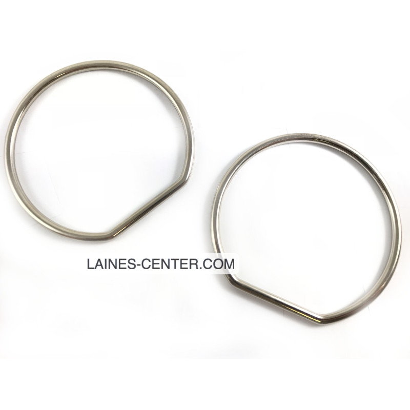 Anse ronde en métal 10cm