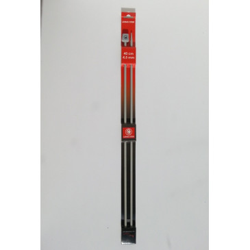 Aiguilles Aluminium 40 cm 4,5 mm