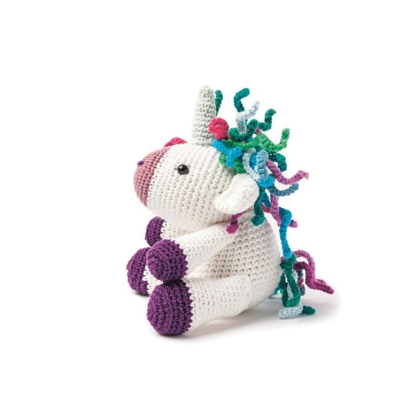 Modèle de Licorne Pattes Violettes