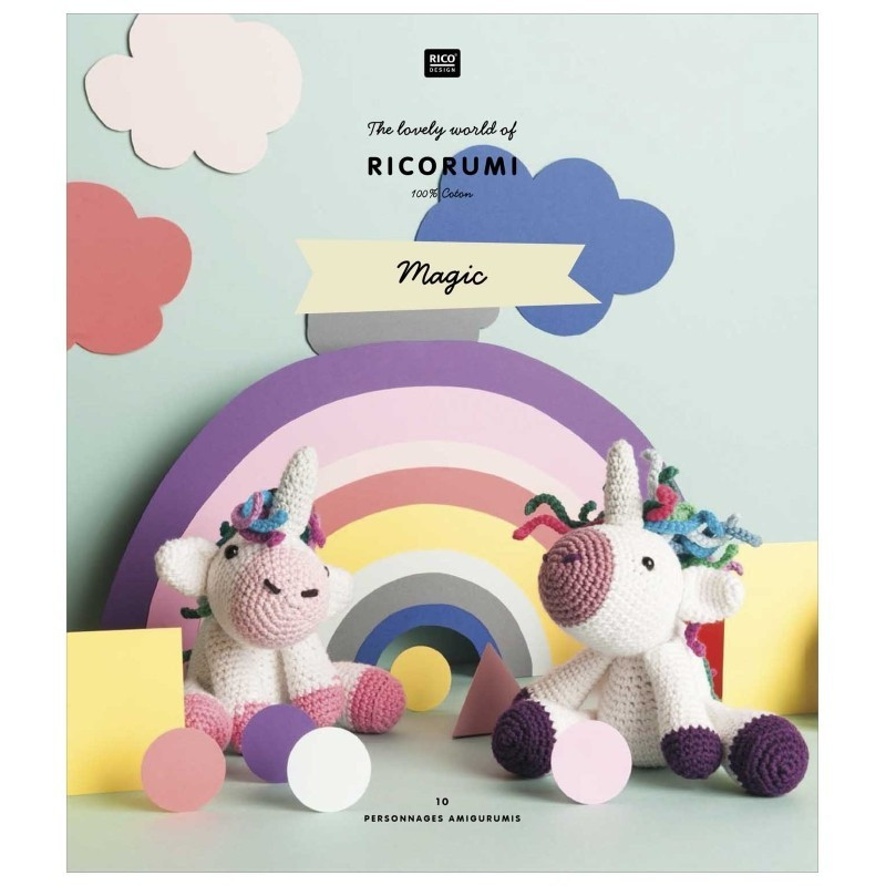 Modèle de Licorne Pattes Roses