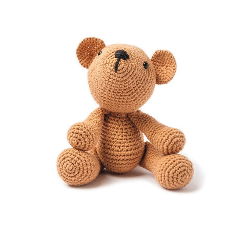 Modèle d'ourson caramel