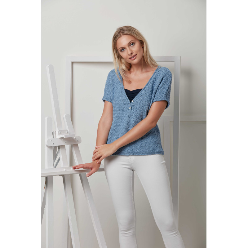 Modèle de Pull Tencel Cotton