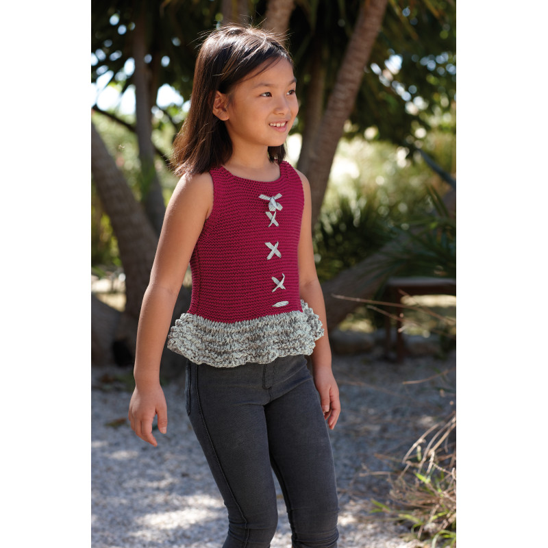 Modèle de Haut Cotton 100%