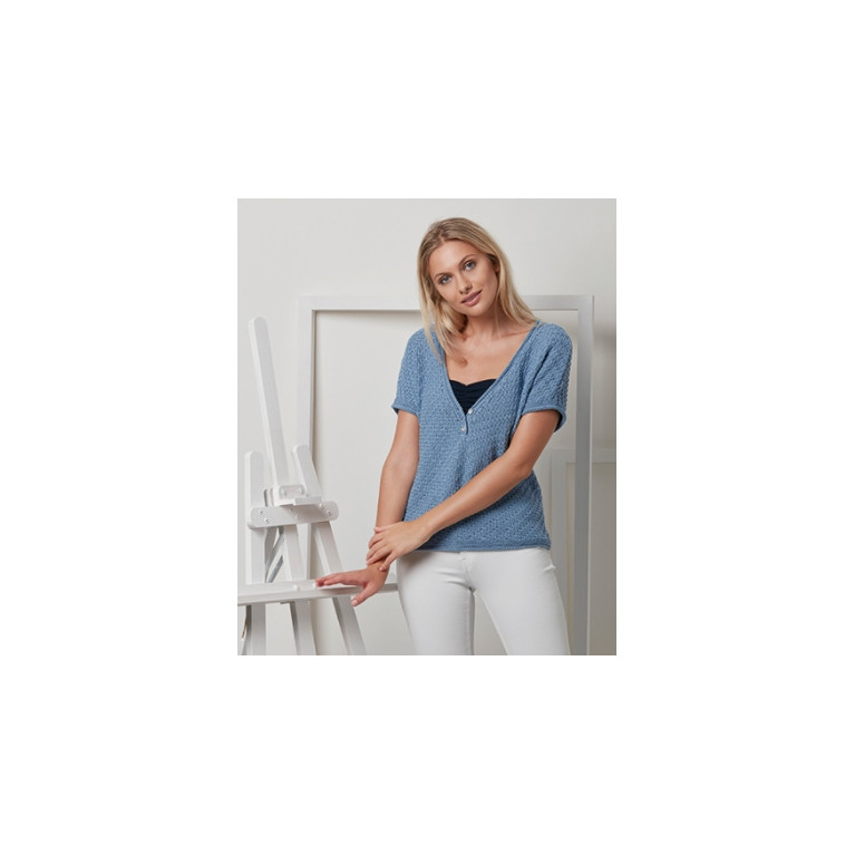 Modèle de Pull Tencel Cotton