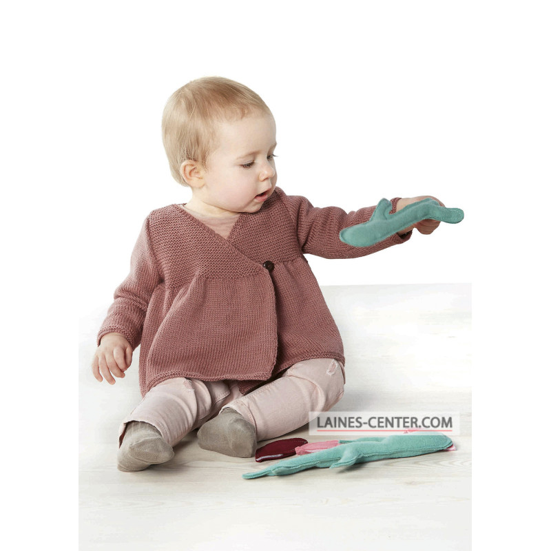 Modèle de Cache-coeur Baby Nature