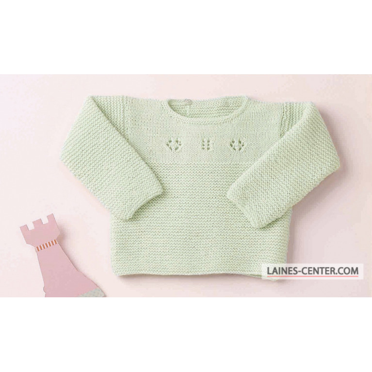 Modèle de Pull Baby Nature