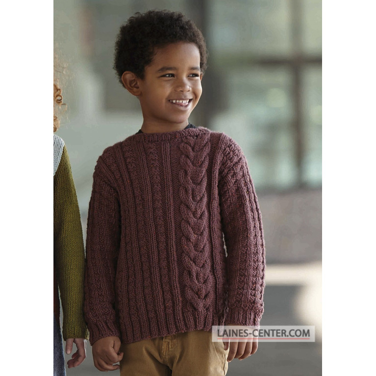 Modèle de Pull Merino Tweed