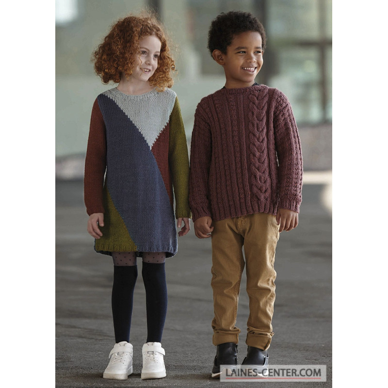 Modèle de Pull Merino Tweed